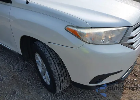 2012 Toyota Highlander from USA, damaged, VIN 5TDZA3EH1CS025124